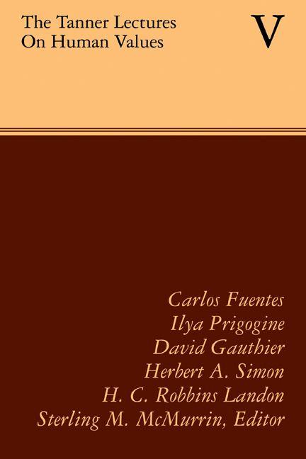 The Tanner Lectures on Human Values