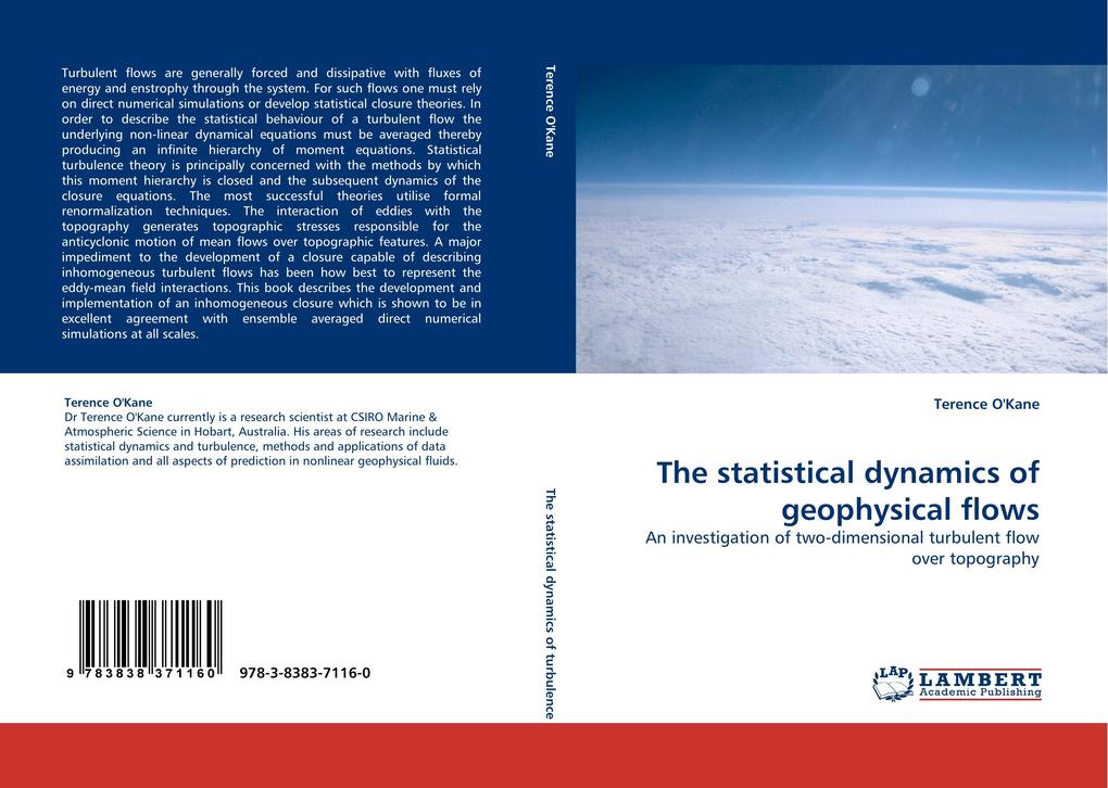 The statistical dynamics of geophysical flows