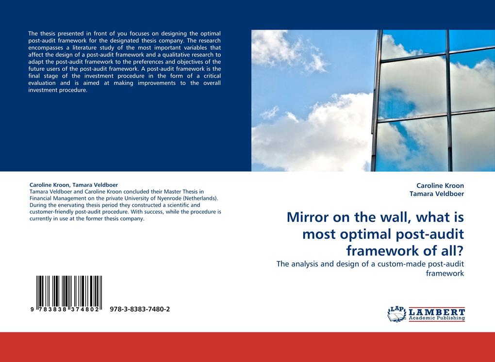 Mirror on the wall what is most optimal post-audit framework of all?
