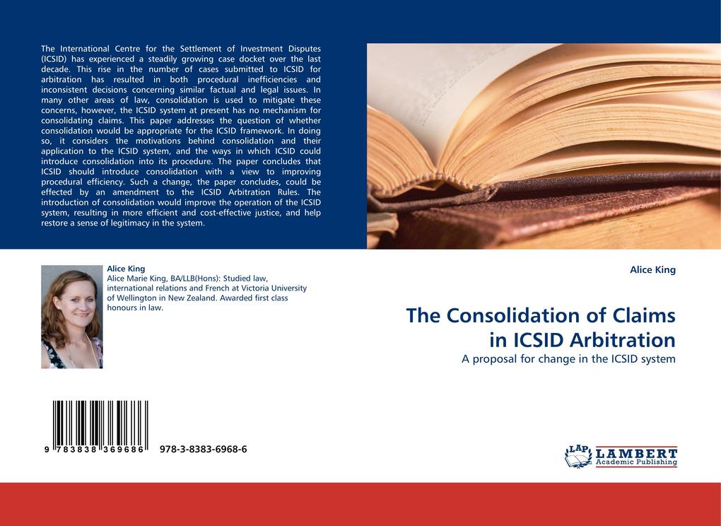 The Consolidation of Claims in ICSID Arbitration