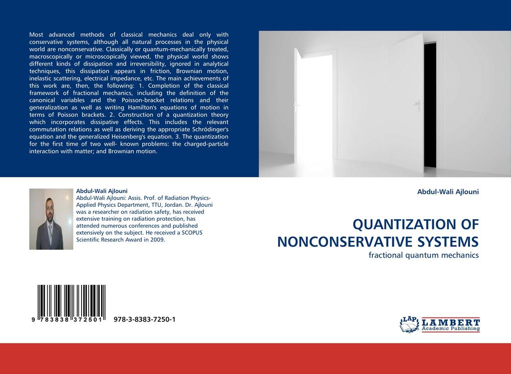 QUANTIZATION OF NONCONSERVATIVE SYSTEMS