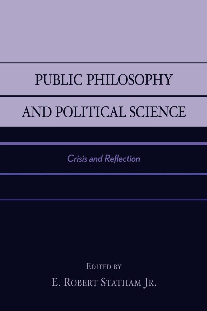 Public Philosophy and Political Science