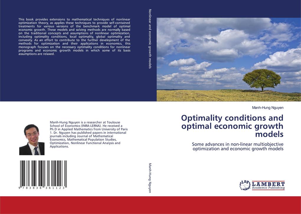 Optimality conditions and optimal economic growth models