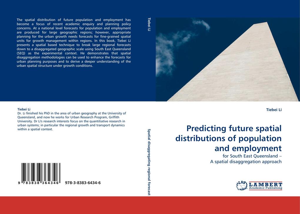 Predicting future spatial distributions of population and employment