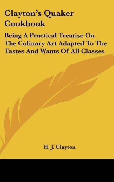 Clayton‘s Quaker Cookbook