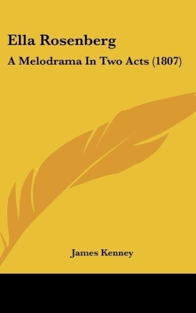Ella Rosenberg als Buch von James Kenney - James Kenney