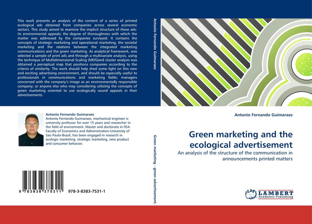 Green marketing and the ecological advertisement - Antonio Fernando Guimaraes