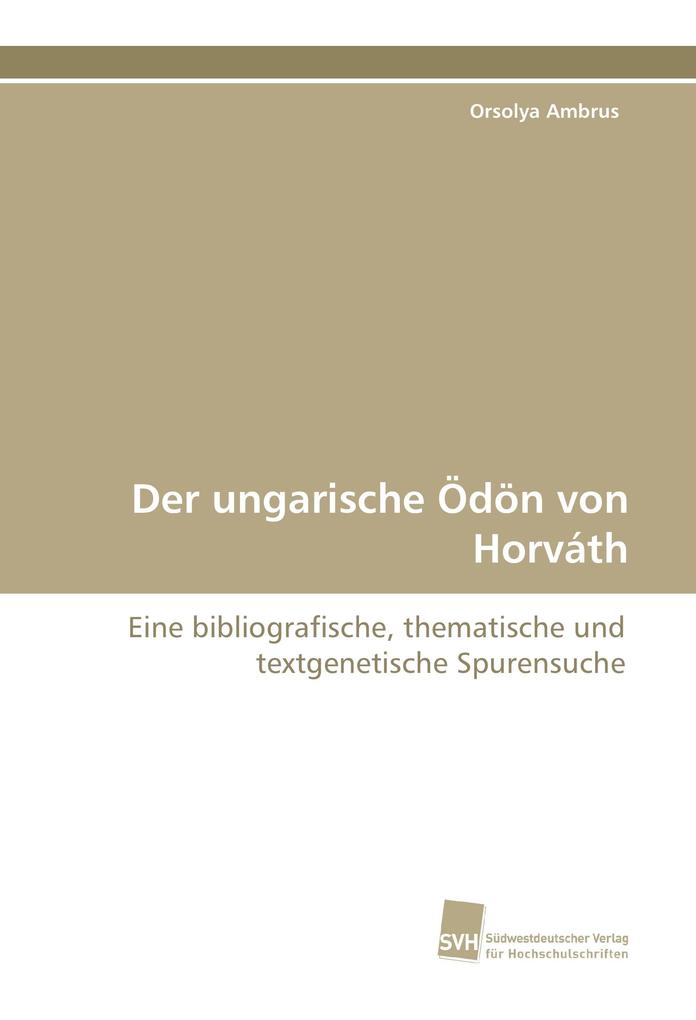 Der ungarische Ödön von Horváth
