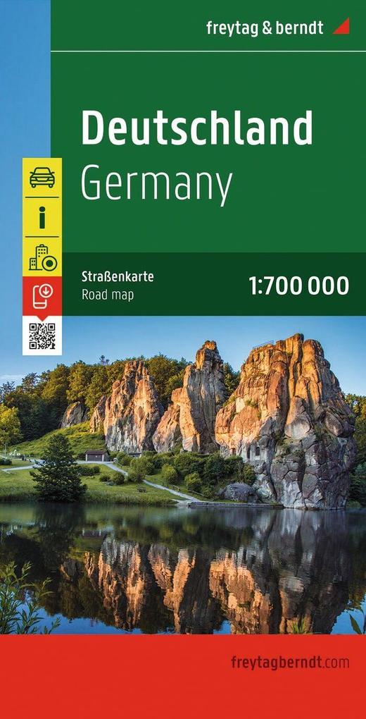 Freytag + Berndt Deutschland Autokarte 1, 700.000