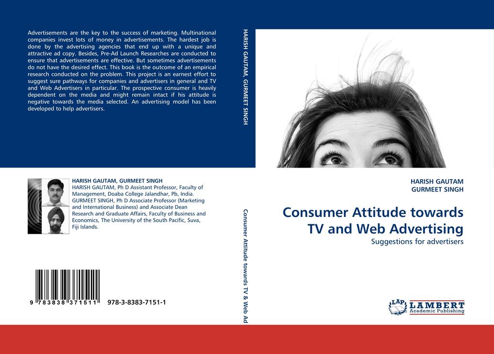Consumer Attitude towards TV and Web Advertising als Buch von HARISH GAUTAM, GURMEET SINGH - HARISH GAUTAM, GURMEET SINGH