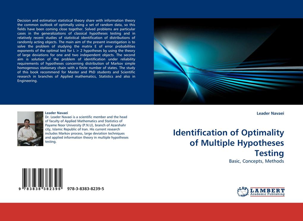 Identification of Optimality of Multiple Hypotheses Testing