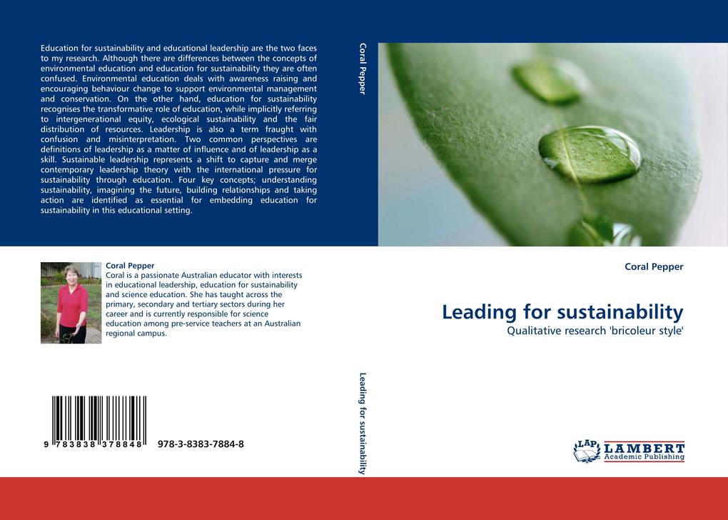 Leading for sustainability
