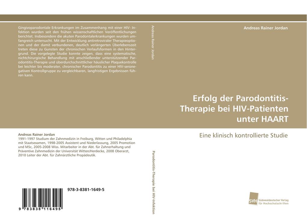 Erfolg der Parodontitis-Therapie bei HIV-Patienten unter HAART