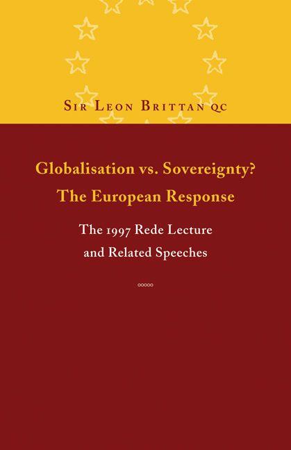 Globalisation vs. Sovereignty? the European Response