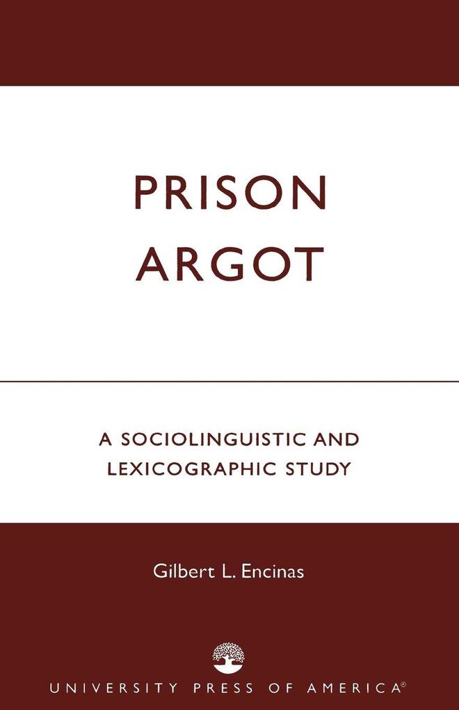Prison Argot
