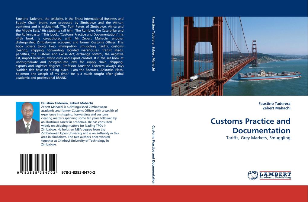 Customs Practice and Documentation als Buch von Faustino Taderera, Zebert Mahachi - Faustino Taderera, Zebert Mahachi