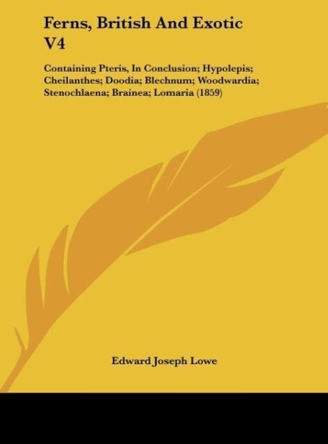 Ferns British And Exotic V4 - Edward Joseph Lowe