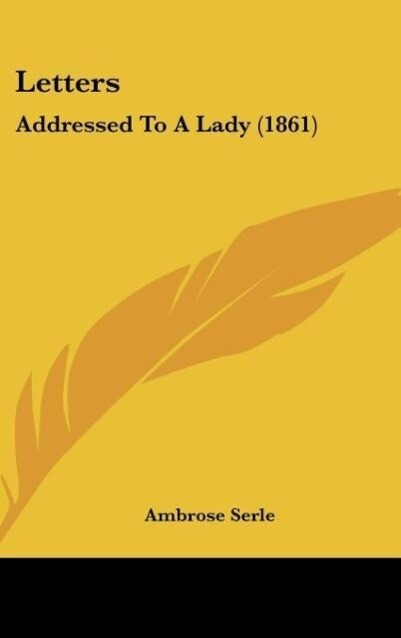 Letters als Buch von Ambrose Serle - Ambrose Serle