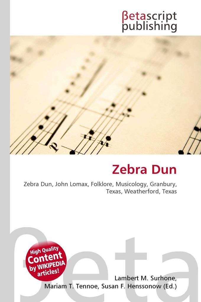 Zebra Dun