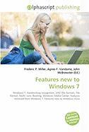 Features new to Windows 7