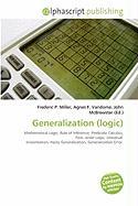 Generalization (logic)