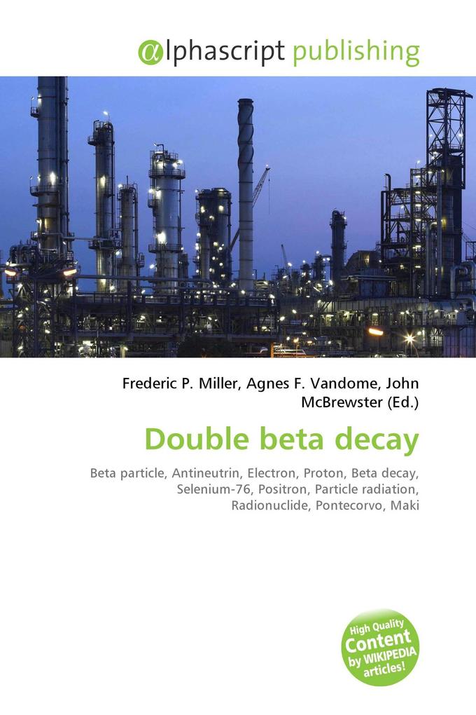 Double beta decay