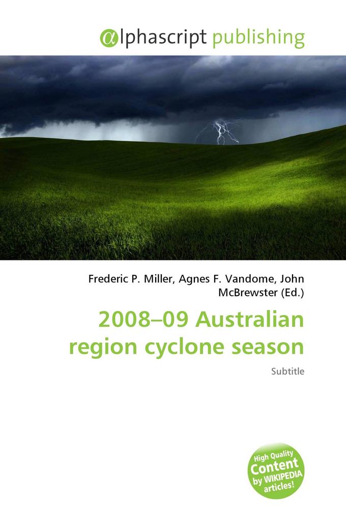 2008-09 Australian region cyclone season