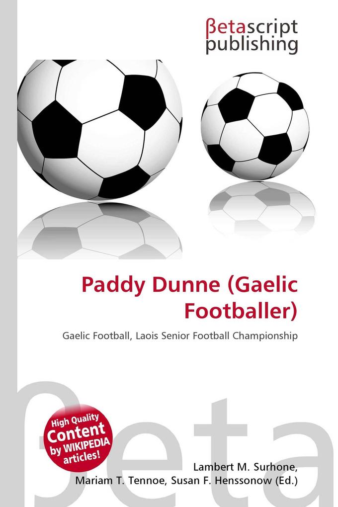 Paddy Dunne (Gaelic Footballer)