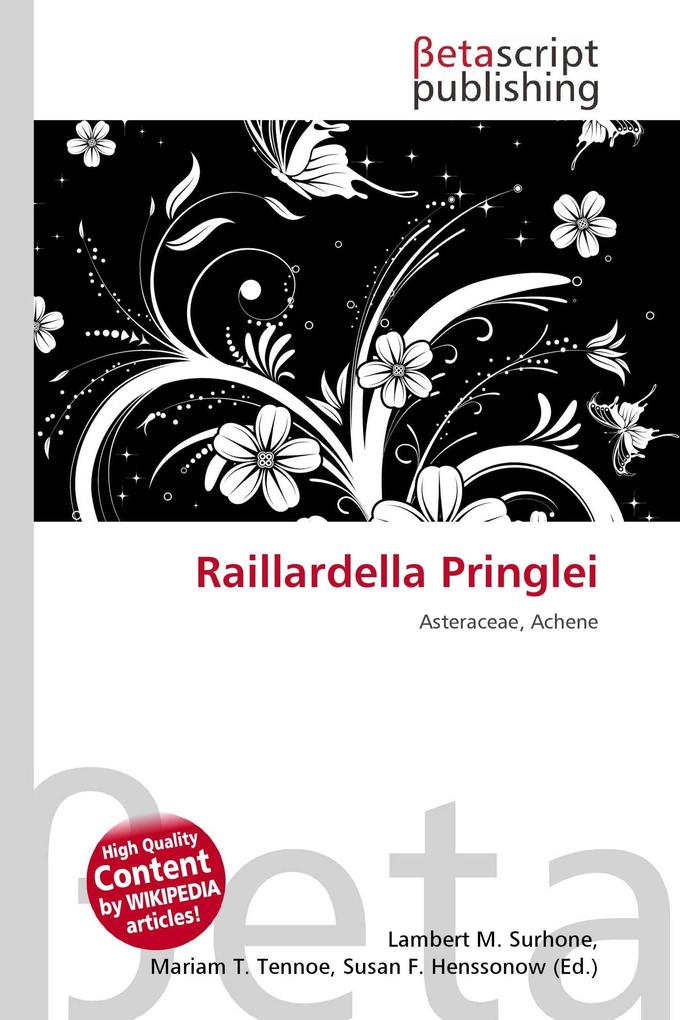 Raillardella Pringlei