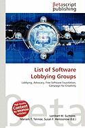 List of Software Lobbying Groups