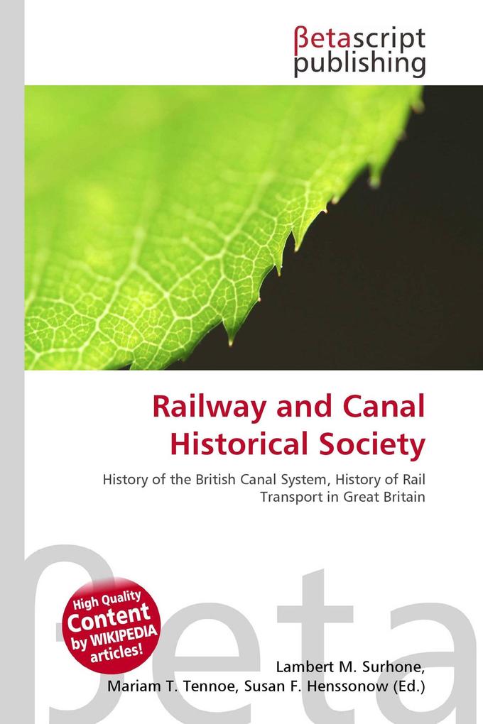 Railway and Canal Historical Society