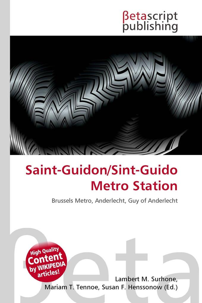 Saint-Guidon/Sint-Guido Metro Station