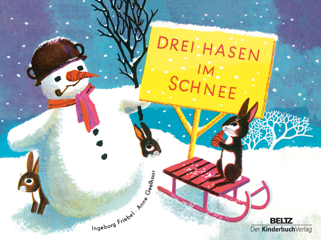 Image of Drei Hasen im Schnee