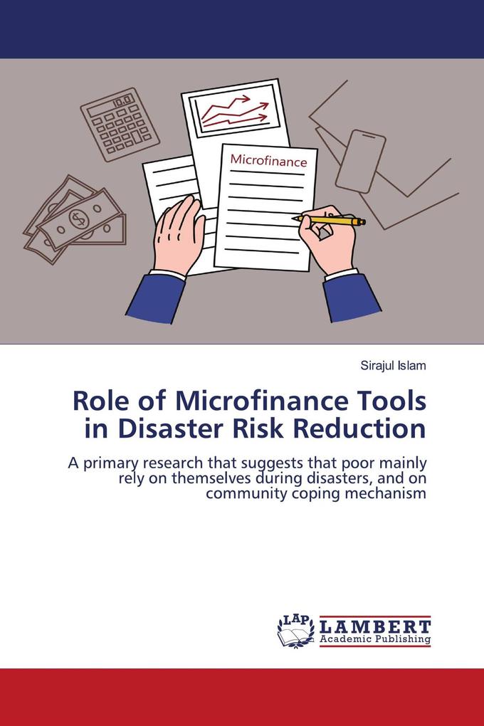 Role of Microfinance Tools in Disaster Risk Reduction