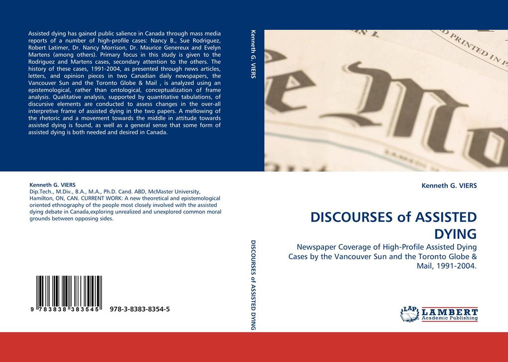 DISCOURSES of ASSISTED DYING