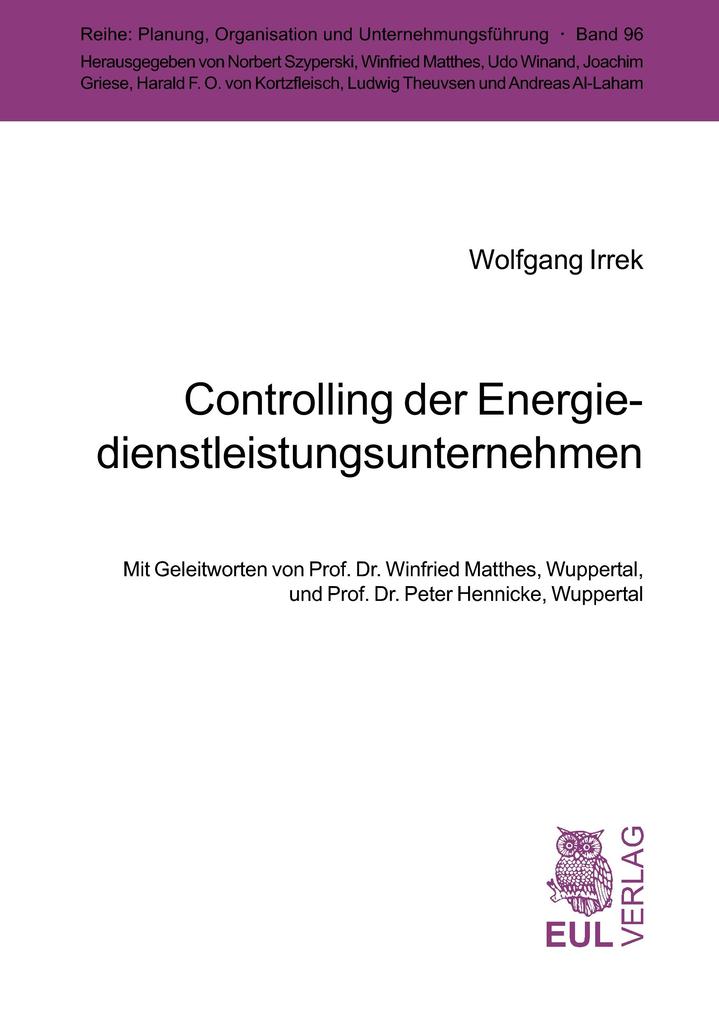 Controlling der Energiedienstleistungsunternehmen