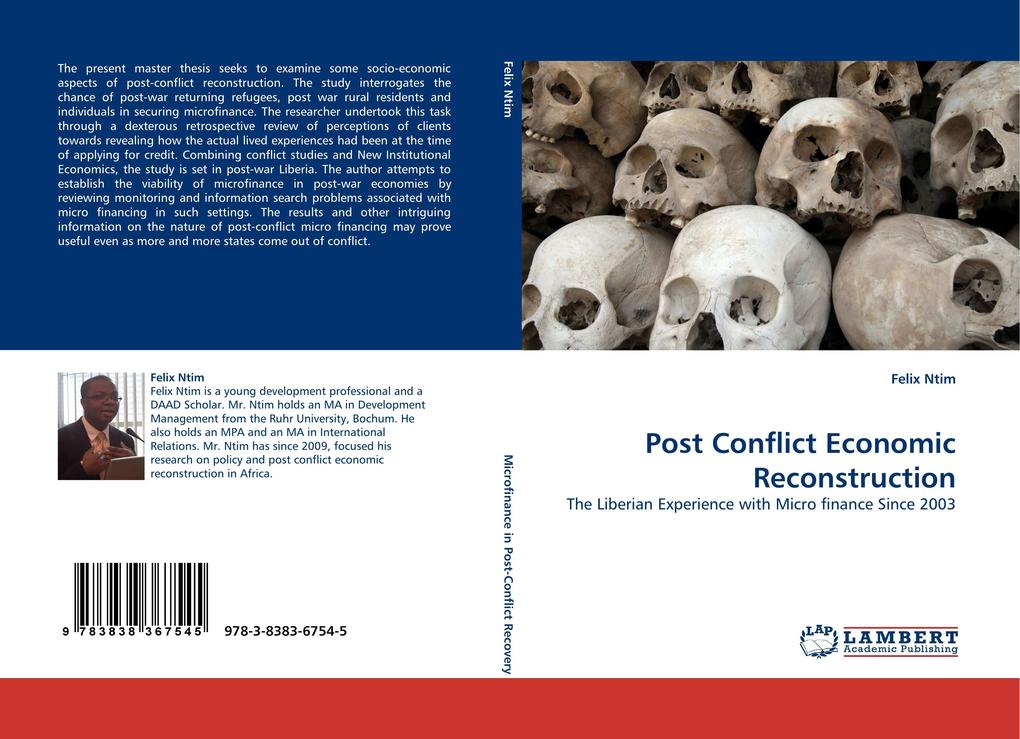Post Conflict Economic Reconstruction