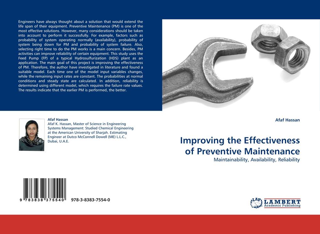Improving the Effectiveness of Preventive Maintenance