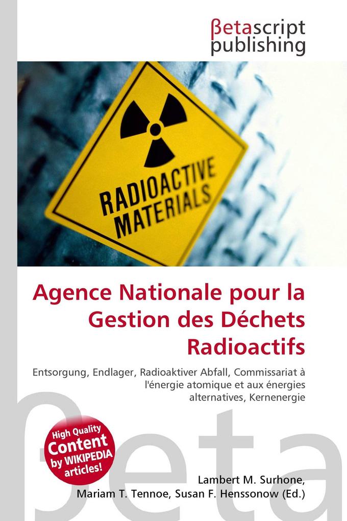 Agence Nationale pour la Gestion des Déchets Radioactifs