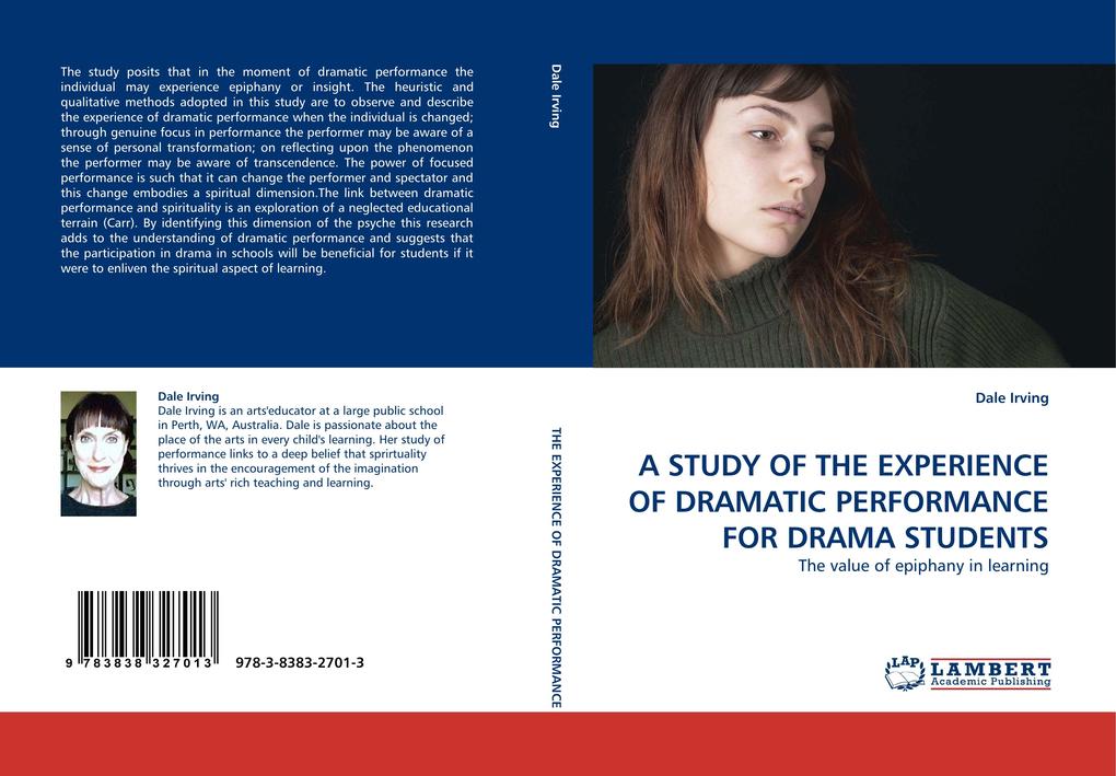 A STUDY OF THE EXPERIENCE OF DRAMATIC PERFORMANCE FOR DRAMA STUDENTS