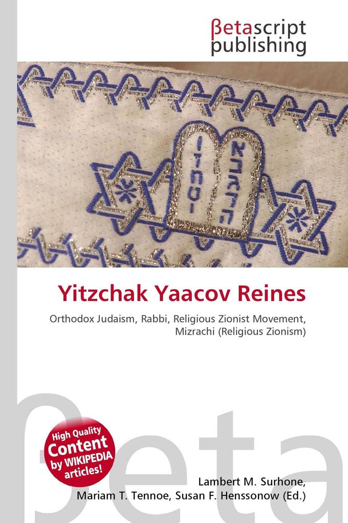 Yitzchak Yaacov Reines