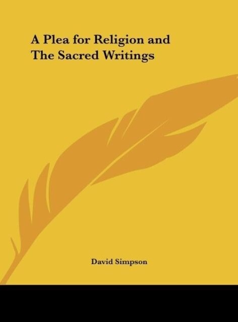 A Plea for Religion and The Sacred Writings