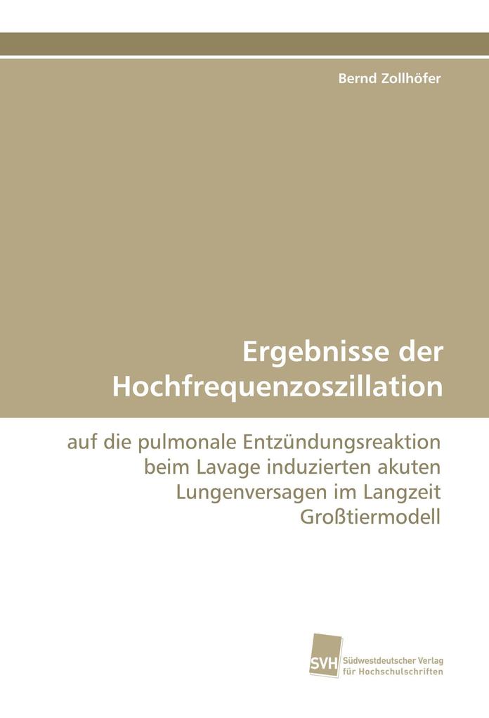 Ergebnisse der Hochfrequenzoszillation