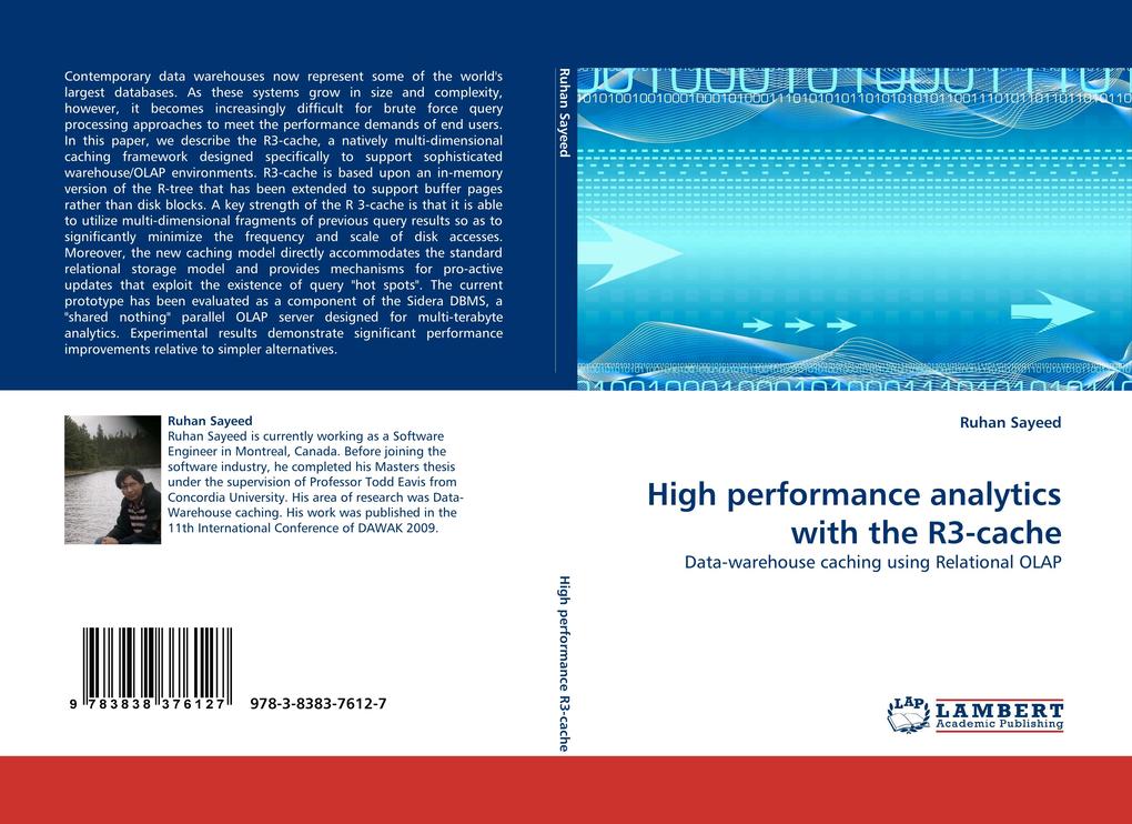 High performance analytics with the R3-cache