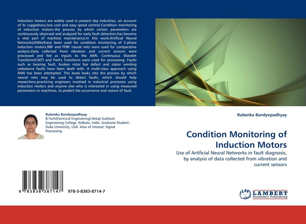 Condition Monitoring of Induction Motors - Rubenka Bandyopadhyay