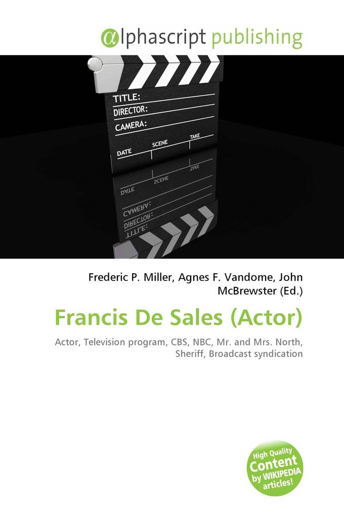 Francis De Sales (Actor)