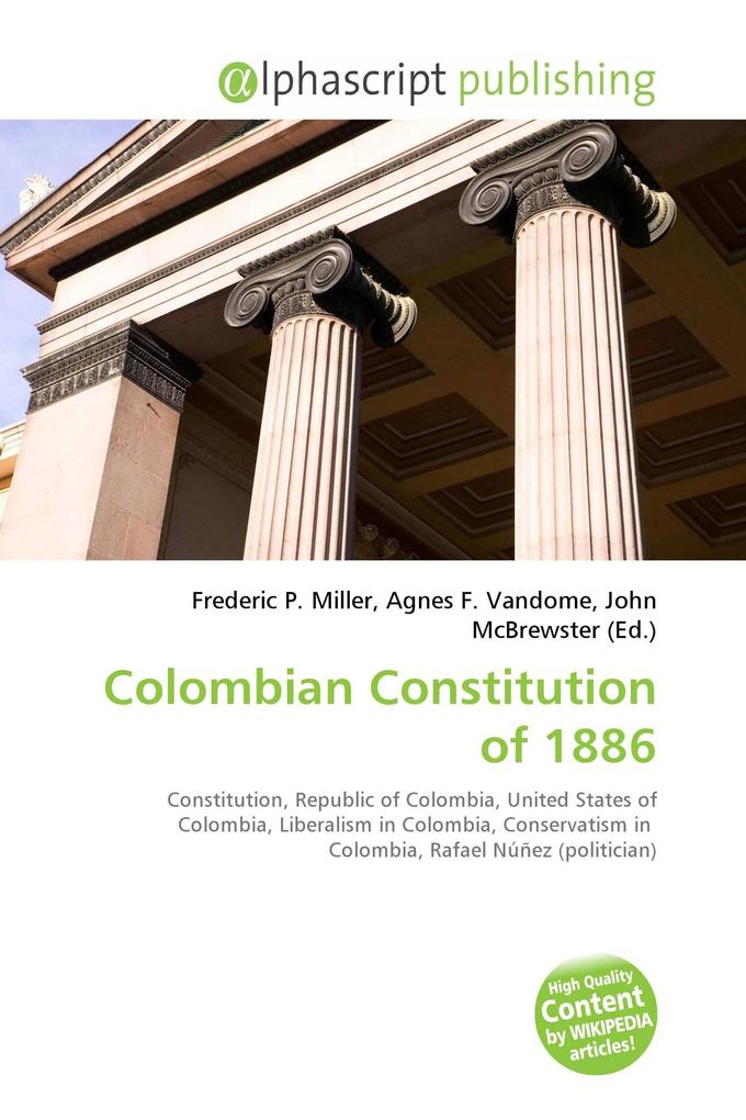 Colombian Constitution of 1886