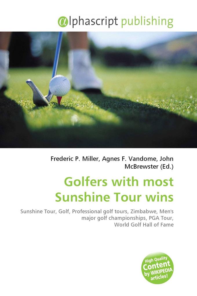 Golfers with most Sunshine Tour wins