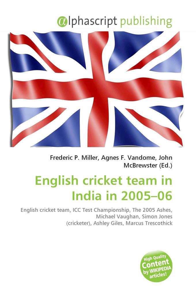 English cricket team in India in 2005-06