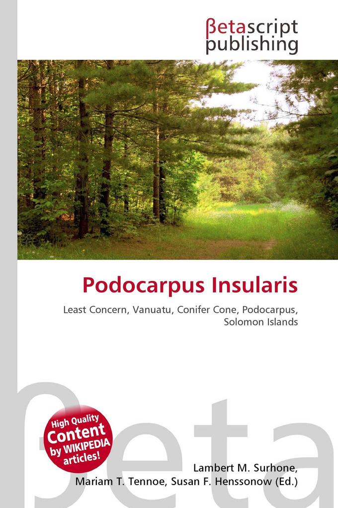 Podocarpus Insularis